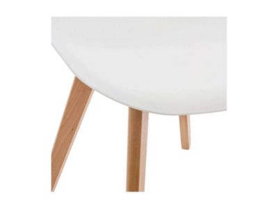 Chaise enfant "Scandinave" blanche - Atmosphera