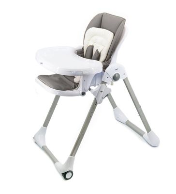 Chaise haute evolutive pliable et reglable pour bebe et enfant Youpala Sonora Couleur - Gris