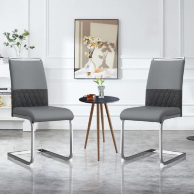 Chaise hauteur d assise 45 cm avec assise rembourree dossier en PU et ...