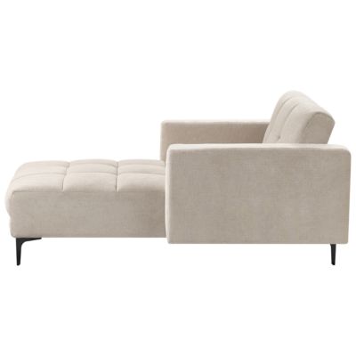 Chaise longue ALNES Tissu Beige