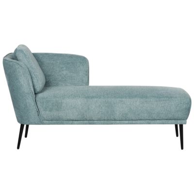 Chaise longue côté gauche ARTHEZE Tissu Bleu
