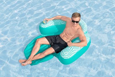 Chaise longue flottante Bestway Comfort Plush™ L.132 x l.113 x H.42 cm