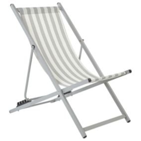 Chaise longue Gris clair LOCRI II