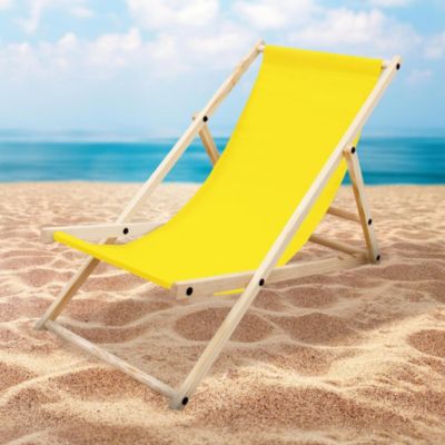 Transat Bois DreamRoots Bain De Soleil Pliable 130 Kg En Bois De Hêtre - Chaise Bain De Soleil Jardin Exterieur Bois