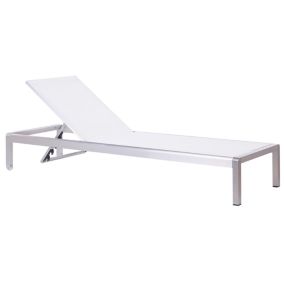 Chaise longue Métal Blanc FOSSATO