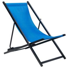 Chaise longue Métal Bleu LOCRI II