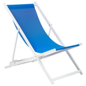 Chaise longue Métal Bleu LOCRI II