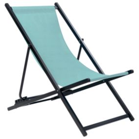 Chaise longue Métal Turquoise LOCRI II