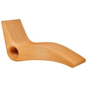 Chaise longue Rotin Bois clair AIROLE