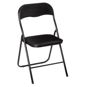 Chaise pliante 5Five H. 79,5 cm métal noir