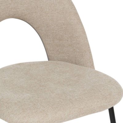 Chaise "Raven" beige - Atmosphera Créateur d'intérieur