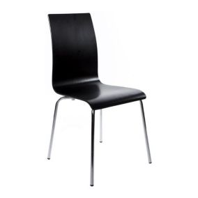 Chaise repas design Classic Noir