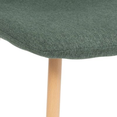 Chaise "Roka" vert cèdre - Atmosphera Créateur d'intérieur