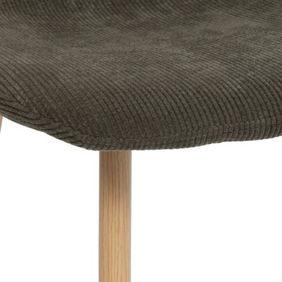 Chaise "Roka" vert kaki - Atmosphera