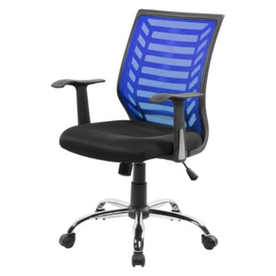 Chaise à Roulettes Caméléon, Réglable bleu