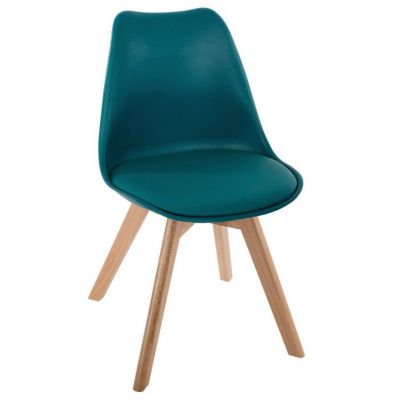 Chaises Scandinaves Bleu Canardnull