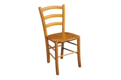 Chaises bois assise bois (lot de 2) - TINA