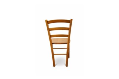 Chaises bois assise bois (lot de 2) - TINA
