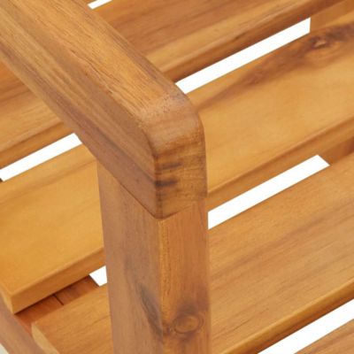 Chaises de jardin 4 pièces 50x53x80 cm Bois massif Acacia vidaXL