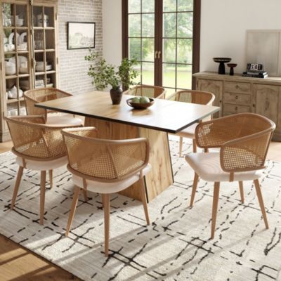 Tabouret Chaise Siège Salle de Séjour Salon Maison Bois d'Acajou