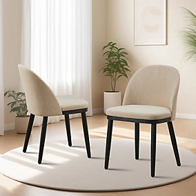 2x Chaise Salle à Manger, Chaise Scandinave, Dossier Haut, Assise 2x Chaise Salle à Manger, Chaise Scandinave, Dossier Haut, Assise