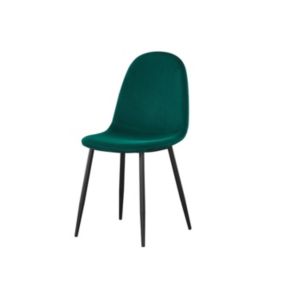 Chaises verte design collection BOYLD lot de 4 chaises. Chaises de salle à manger ou cuisine.