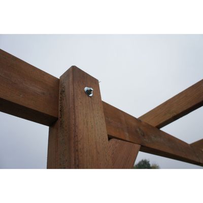 Chalet & Jardin Carport en bois sans couverture Delahaye 15 m²