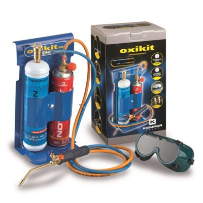 Chalumeau BI GAZ professionnel Oxygène Butane/Propane Soudure Découpe métal KEMPER