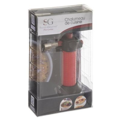 Chalumeau de cuisine rouge - 5 five simply smart