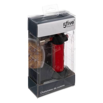 Chalumeau de cuisine rouge - 5 five simply smart