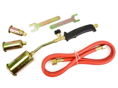 Chalumeau Gaz Professionnel Avec 3 Buses 25 35 50 Mm Neuf En Carton