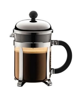 CHAMBORD - Cafetiere a piston BODUM , 4 tasses, 0.5 l, acier inox