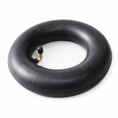 Chambre à air 4.10-4 / 3.50-4 / 4.00-4 valve coudée TR87 pour chariot et diable