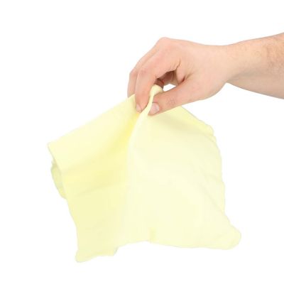 Chamois Magique DUNLOP 36x27cm - Chiffon Haute Absorption, Nettoyage Sans Traces, Réutilisable & Durable, Auto, Moto & Vélo