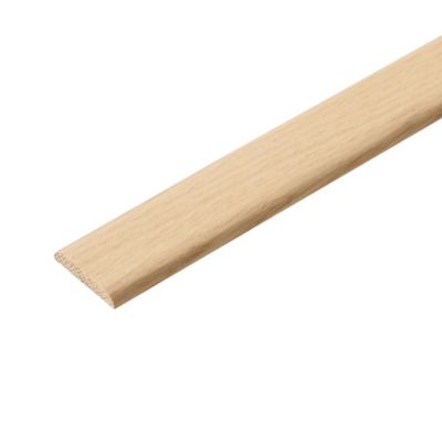Champlat chêne arrondi - 6 x 34 mm L.2,4 m