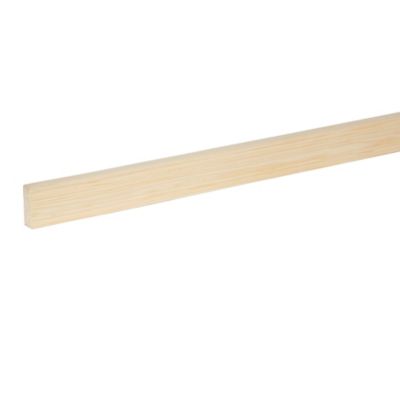 Chant décoratif en pin 12 x 32 mm L.2,4 m