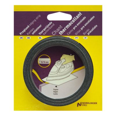 Chant mélaminé thermocollant Nordlinger Pro Berberis 19 mm x 5 m
