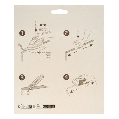 Chant mélaminé thermocollant Nordlinger Pro Berberis 19 mm x 5 m