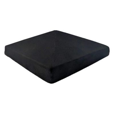 Chapeau Pilier 36x36 Pointe De Diamant - Gris Anthracite Foncé
