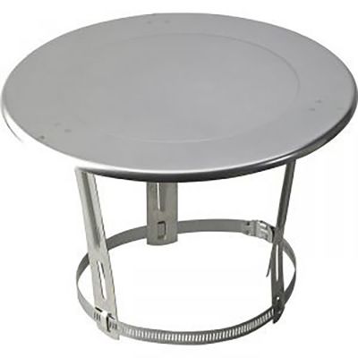 Chapeau plat en inox H.17 x L.40 x P.40 cm Ephrem