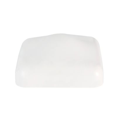 Chapeau Poteau Pvc Blanc 100x100