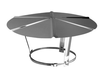 Chapeau réglable inox ø140 - 200 mm Poujoulat