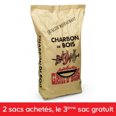 Charbon De Bois 2 Sacs Achetes 1 Sac Offert Castorama