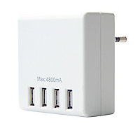Chargeur 4 ports USB Diall