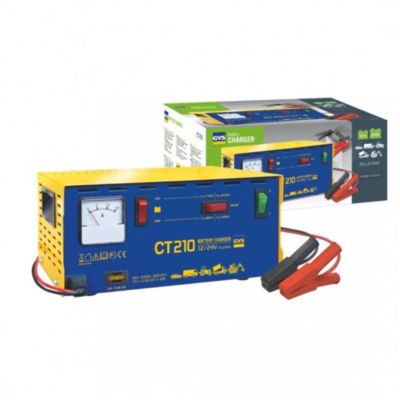 Chargeur batterie CT 210 12V 24V mode boost ideal pour vehicules et utilitaires