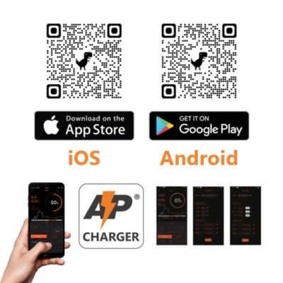 Chargeur Batterie Intelligent 6A 6V 12V Lithium Lifepo4 Plomb Acide Bluetooth 8 Modes De Charge