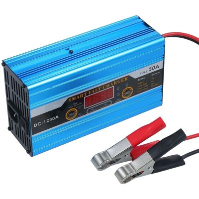 Chargeur de batterie chargeur rapide intelligent 12V 30A avec chargeur de batterie de voiture à affichage LCD numérique Modèle: Pr