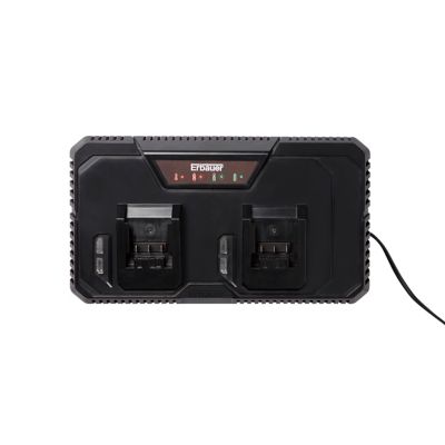 Chargeur de batterie rapide Erbauer 18V - pour 2 batteries