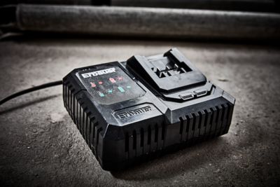 Chargeur de batterie rapide Erbauer 18V