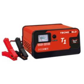 Chargeur de batterie TEC 1- 12V - Chargeur batterie Auto jusqu'à 40 Ah-Protection thermique Tecnoweld